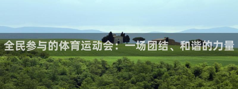 哈哈体育：全民参与的体育运动会：一场团结、和谐的力量