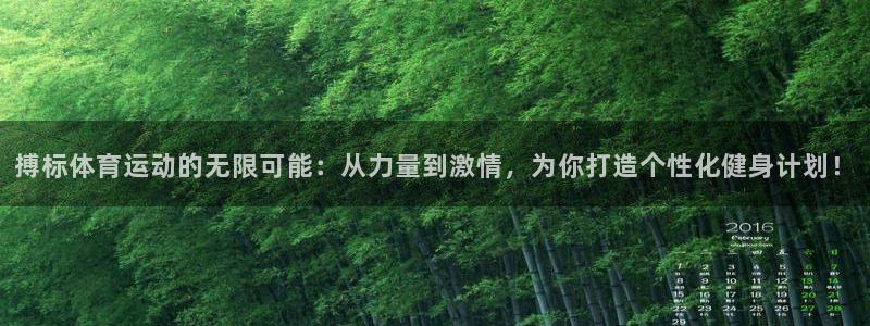 哈哈体育十年：搏标体育运动的无限可能：从力量到激情，为你打造个性化健身计划！